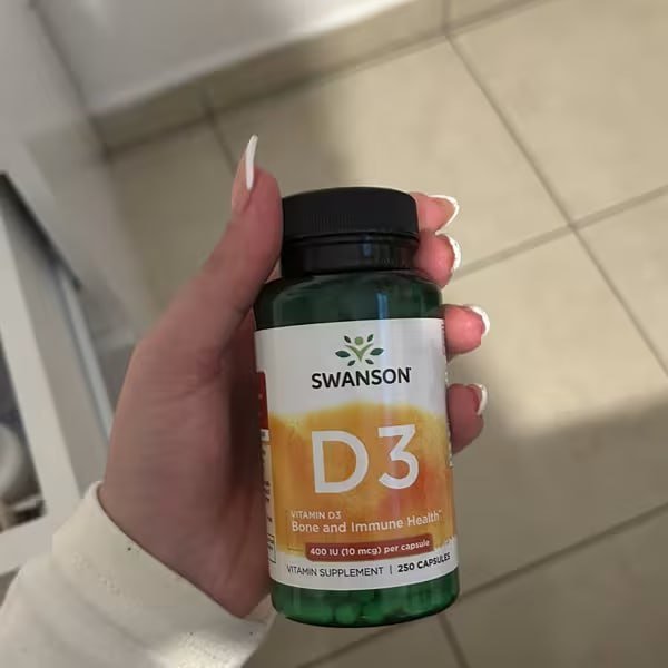 Витамин D3 400 МЕ 25 капсул