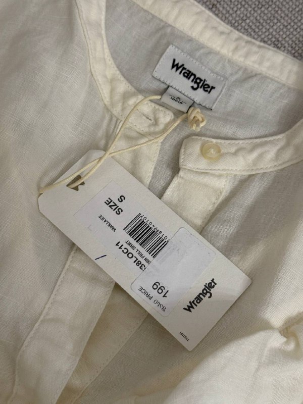 Wrangler blouse, size S, new, 55% linen 8