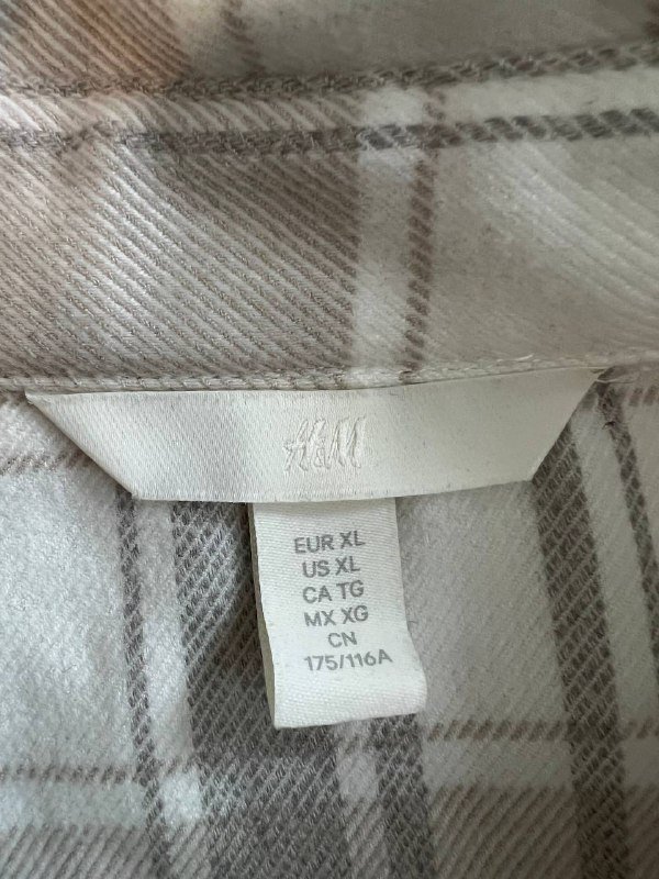 Теплая рубашка HM размер XL 2