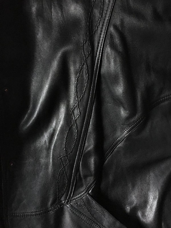 Кожаная куртка натуральная кожа размер L оверсайс 3