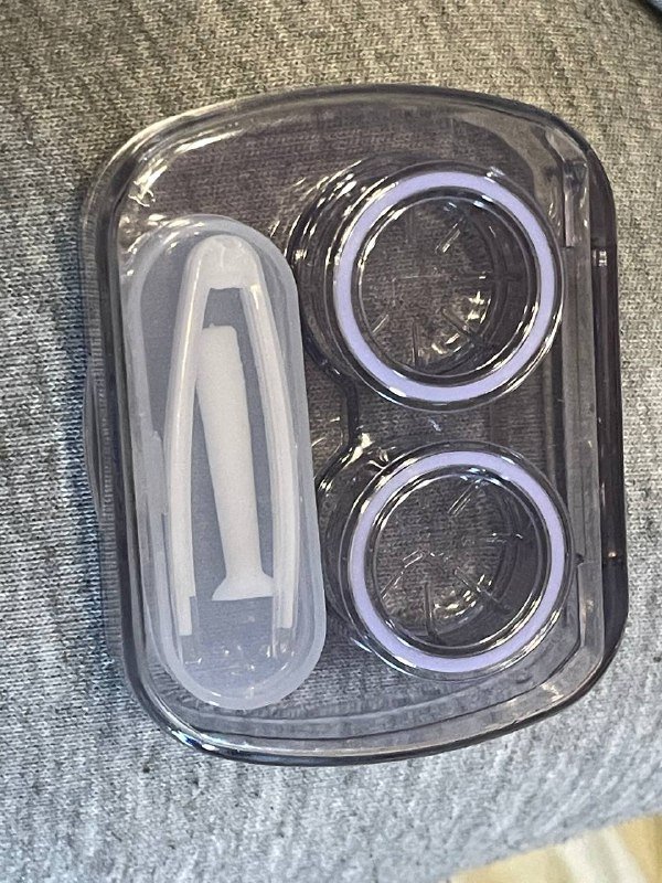 контейнер для линз неиспользованный