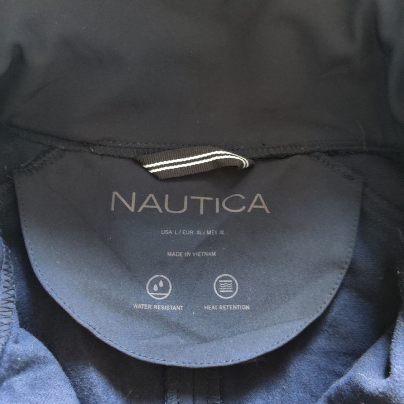 Женская куртка Nautica L тёмно-синяя Softshell 4