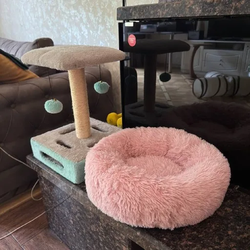 Лежанка, кошачье дерево-когтеточка