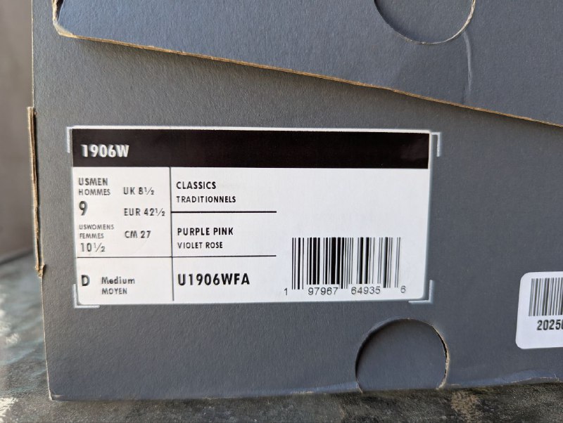 Кроссовки New Balance 1906 6