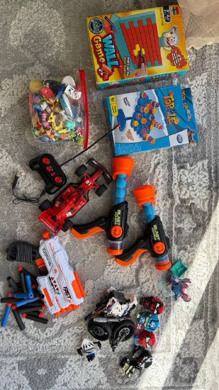 Детские игрушки, настольные игры, бластеры, LEGO
