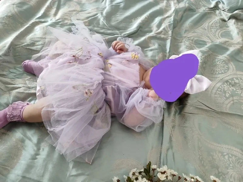 Платье для новорожденных