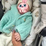 Детская вязаная одежда 8