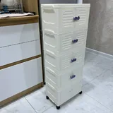 Пластиковый модульный комод с дверцами 1
