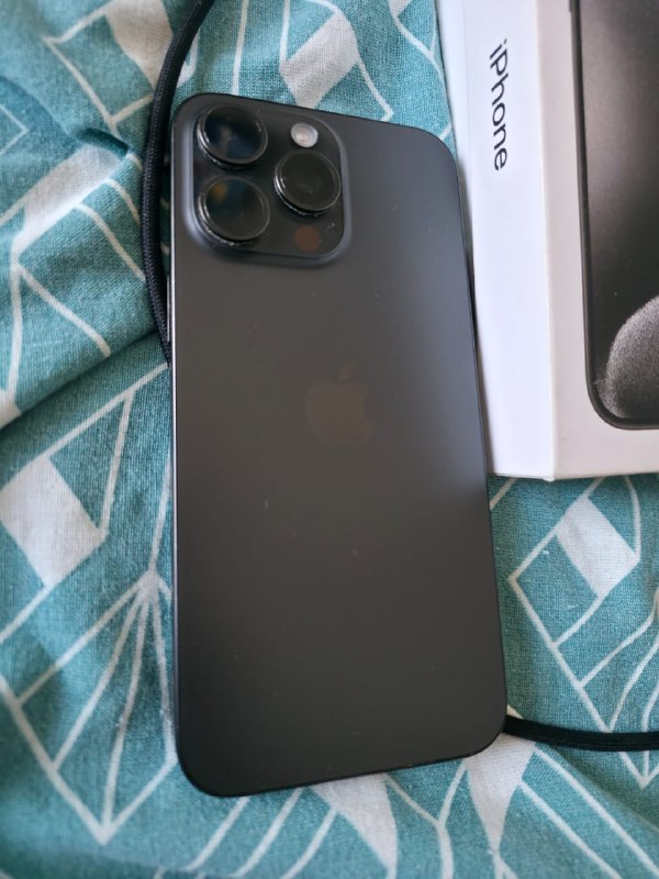 Iphone 15 Pro Max 256 Black Titanium