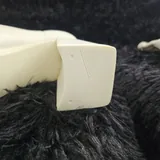 Белые ботильоны Bershka на широком каблуке 6