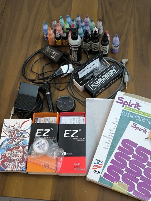 Тату оборудование полный набор для работы