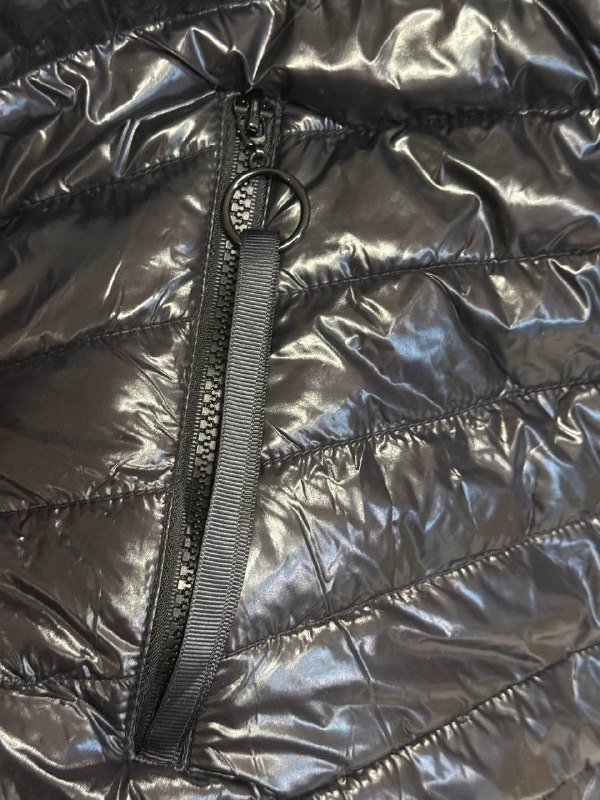 Осенне-весенняя черная куртка удлиненная 4