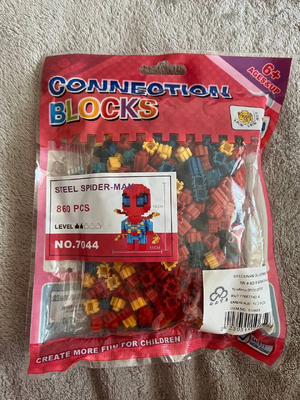 Конструктор Connection Blocks 860 pcs