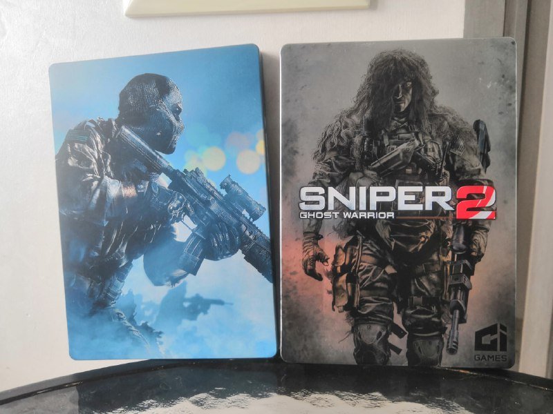 Железные боксы для игр Sniper 2 и Call of Duty Ghost