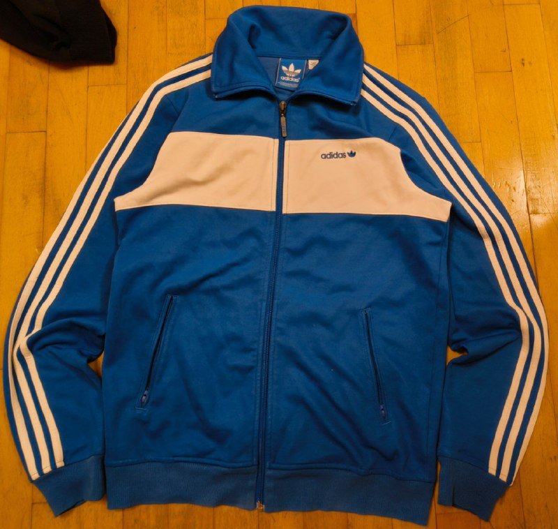 Зипка Адидас синяя размер M