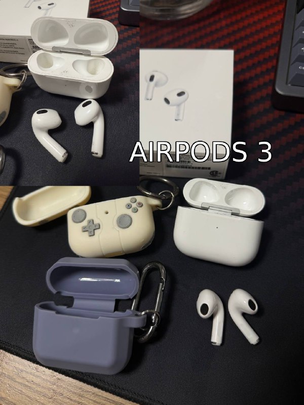 Apple Airpods 2 with wireless case, Apple Airpods 3 2