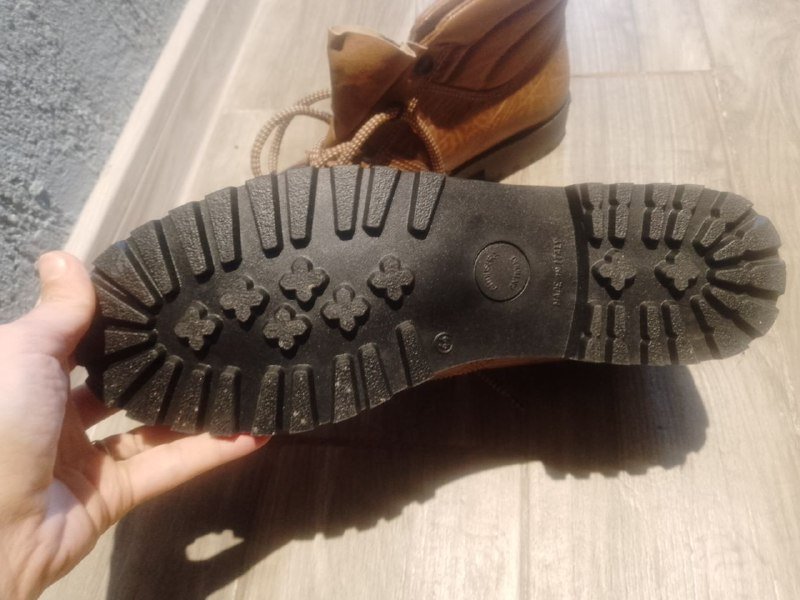 Ботинки итальянские новые натуральная кожа 44 размер 2