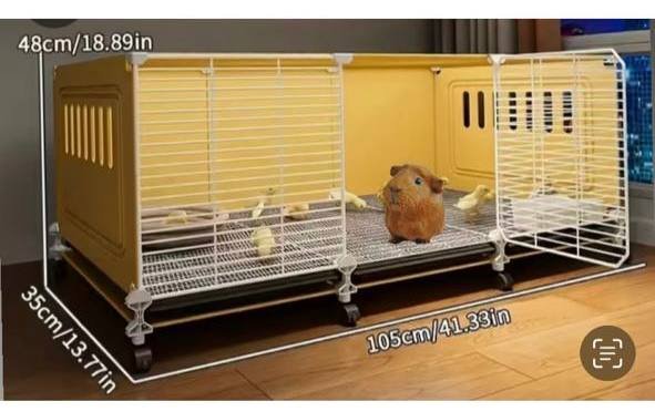 Клетка большая для кроликов, морских свинок