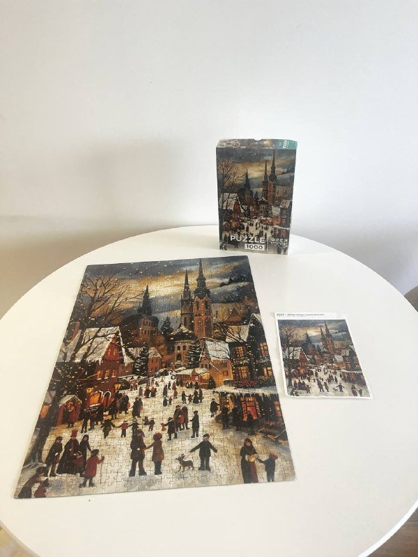 Пазл Зимние гуляния 1000 деталей