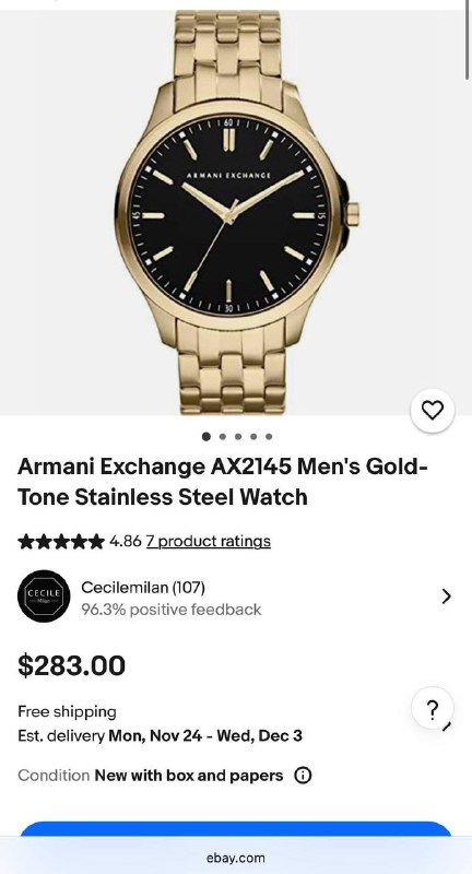Наручные часы Armani Exchange AX2145 3