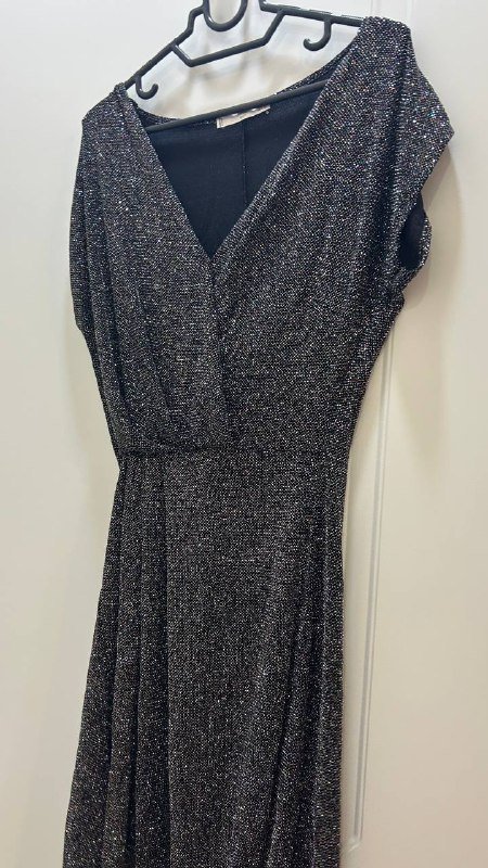 платье блестящее Mango, платье Зарина