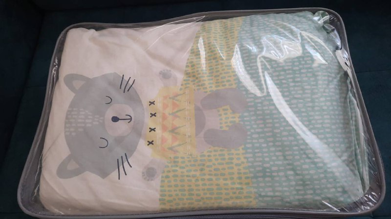 Bedding set 6 pcs, Blanket, Duvet cover, Pillow, Pillow cover, Bumber, Cover