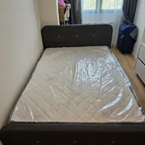 Двуспальная кровать с матрасом 2
