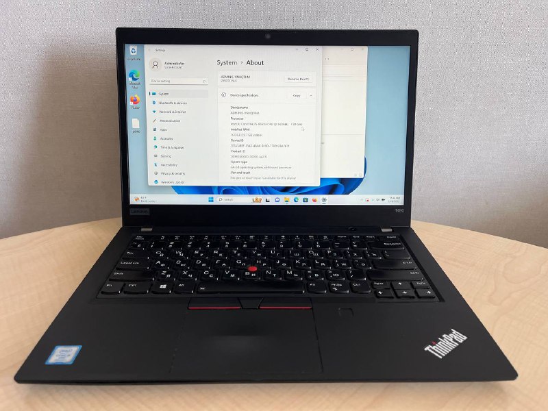 Lenovo ThinkPad T490 14" FHD IPS, i5-8365U, 512GB SSD, 16GB