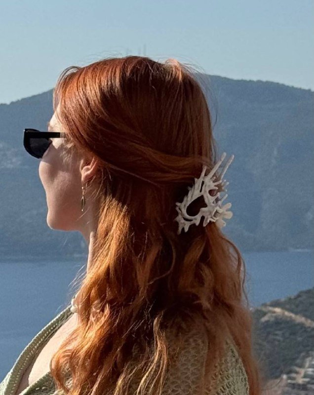 Заколка-ракушка