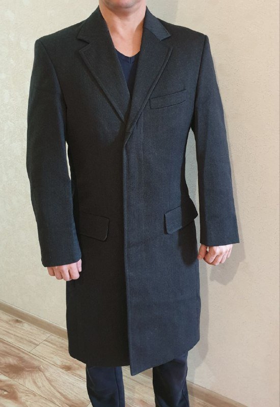 Лёгкое пальто френч Nick name, размер 48 М 2