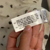 Zara полупрозрачный топ в горошек 4
