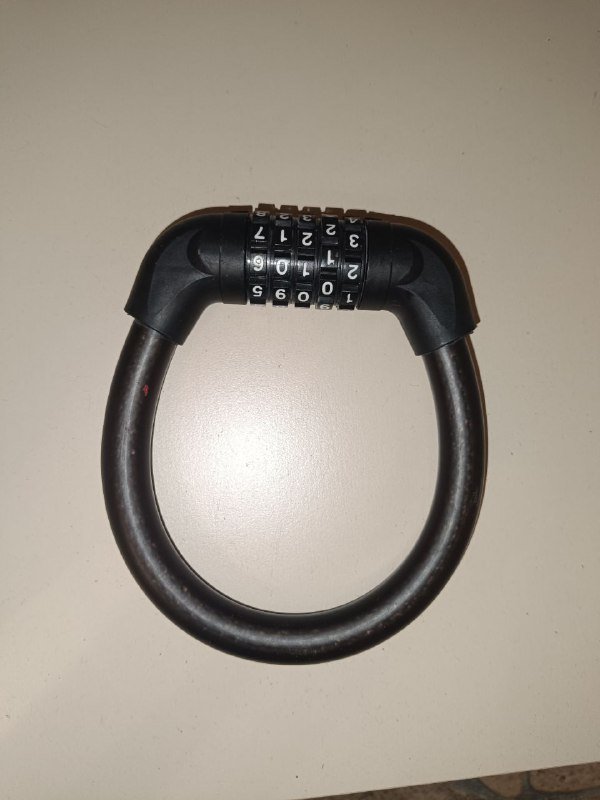 Кодовый замок для велосипеда