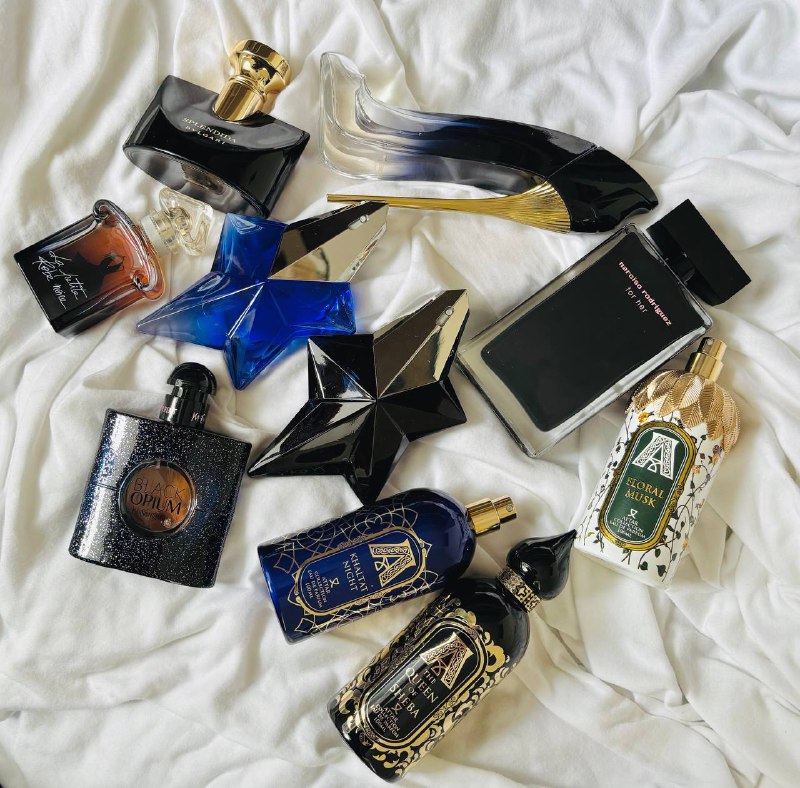 ароматы духов Yves Saint Laurent, Jean Paul Gaultier, Memo Paris, Carolina Herrera, Mancera и др.