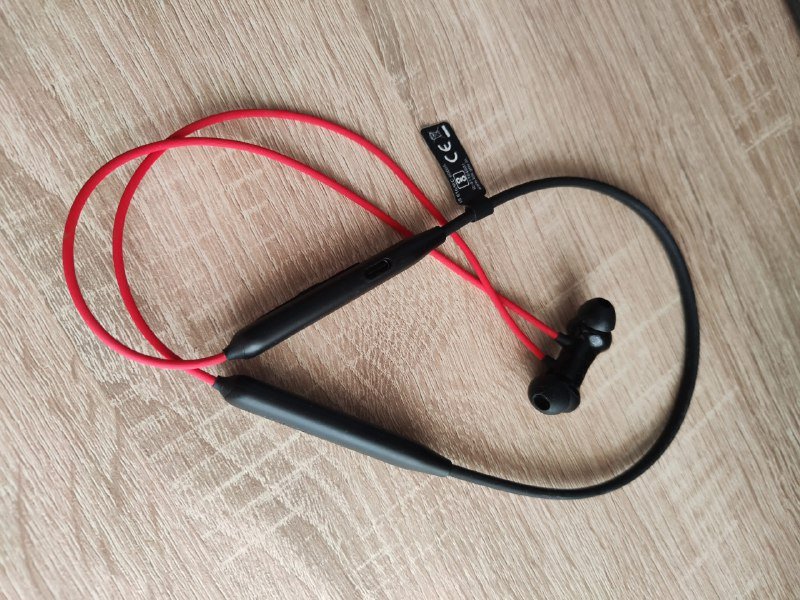 Наушники блютуз OnePlus Bullets Wireless Z2 Red