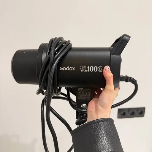 Godox SL100Bi свет, стойка, софтбокс, соты, рефлектор
