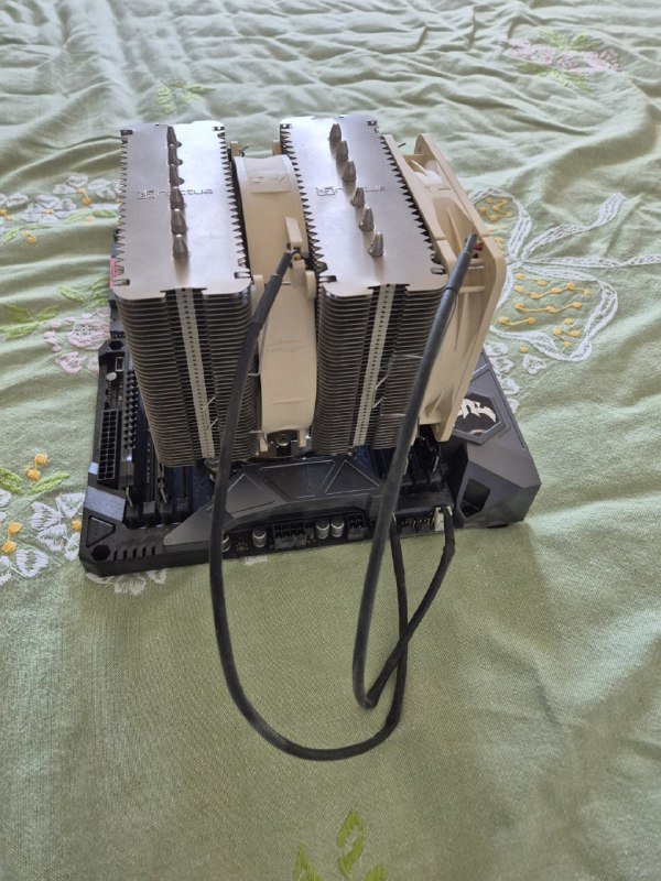 Комплект CPU, материнка, RAM, кулер Intel Core i7-7800X ASUS TUF X299 MARK 1 Noctua NF-P12 32 ГБ DDR4 3