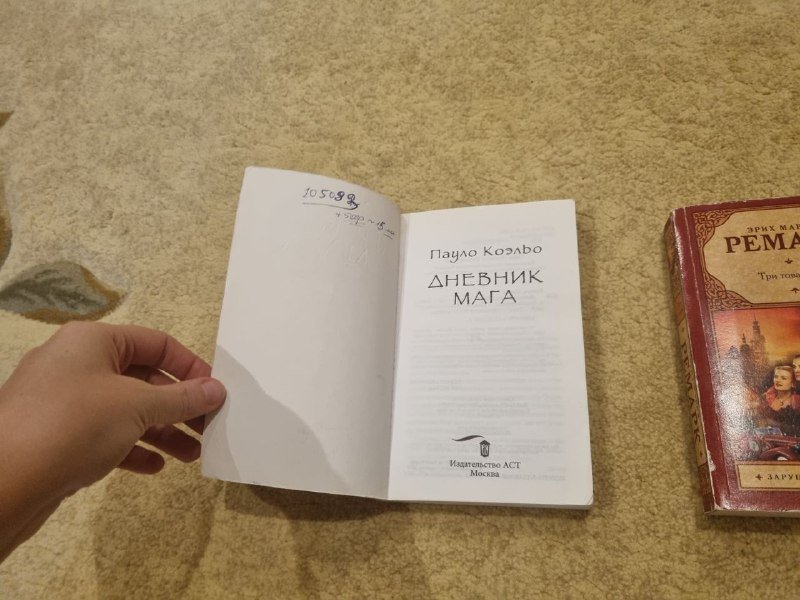 Книги Мария Ремарк Три товарища, Пауло Коэльо Дневник мага 2