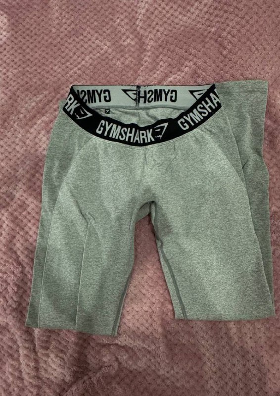 Серые Gymshark леггинсы размер М