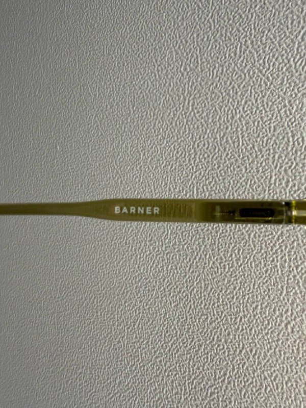 Очки BARNER в оливковой оправе 3