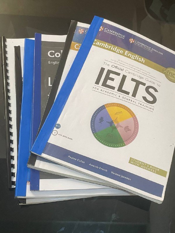 Учебники для IELTS и английского Cambridge и др.