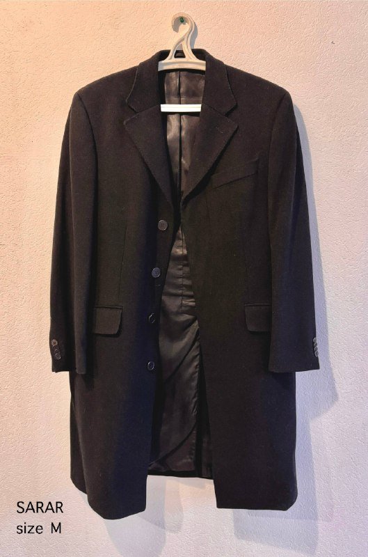 Мужское кашемировое пальто SARAR размер М