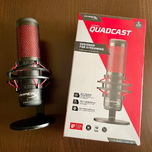 HyperX QuadCast USB микрофон