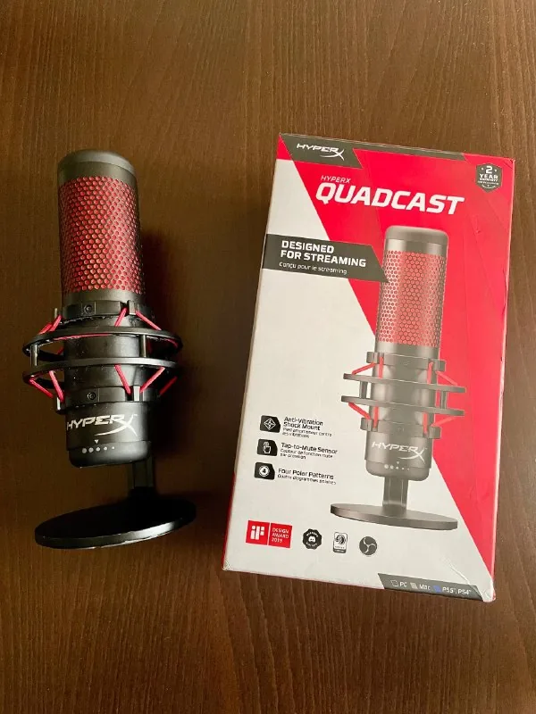 HyperX QuadCast USB микрофон 1