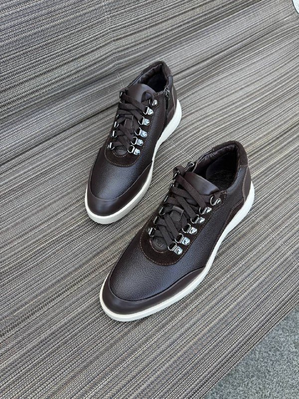 Кожаные мужские ботинки размер 40