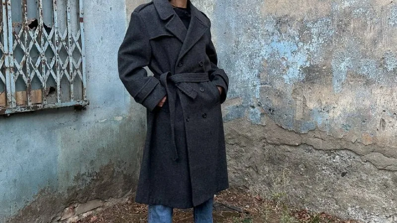 Шерстяное пальто, рубашка, сумка, куртка, штаны, платье, юбка, сапоги 1