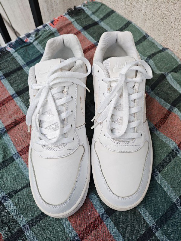 Кроссовки Nike Ebernon Low Triple White мужские 5