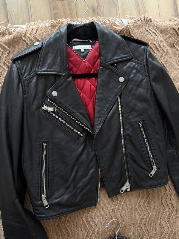 Куртка Tommy Hilfiger кожа размер S