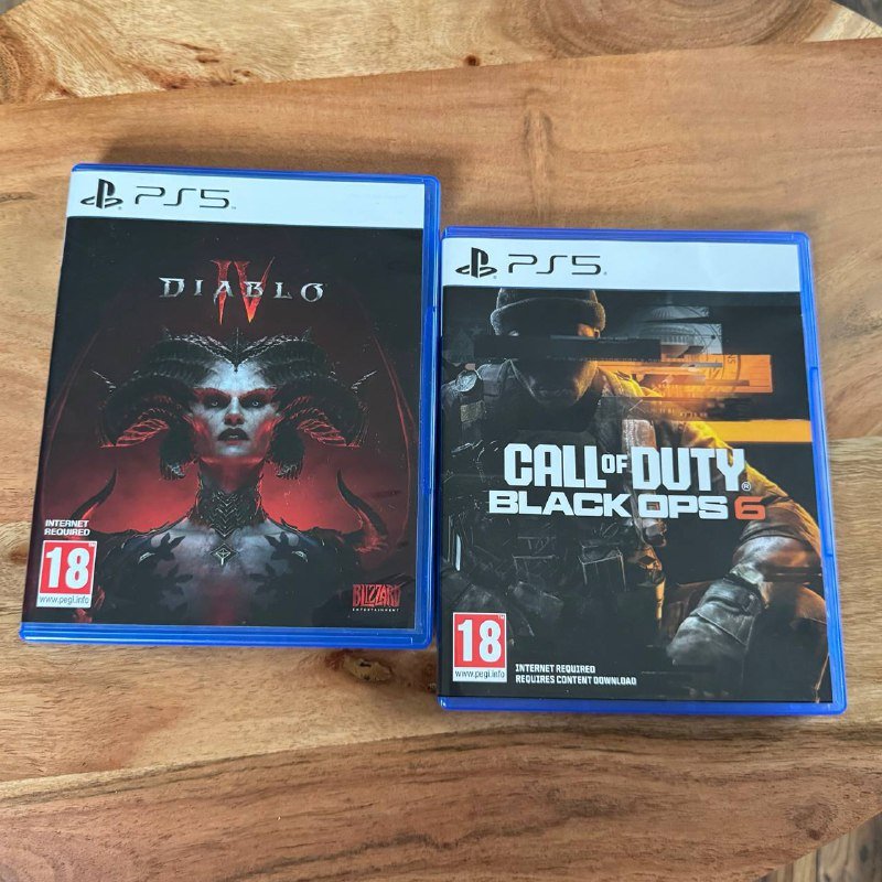 Diablo IV, Call of Duty Black Ops 6 для PS5