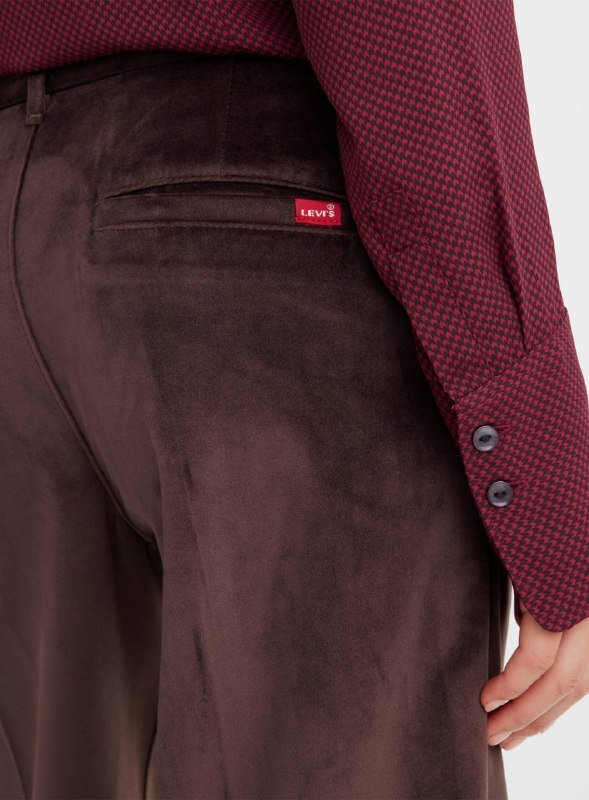 Женский бархатный костюм пиджак и брюки LEVIS 4
