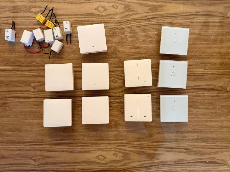 Набор умных wi-fi выключателей 10 шт